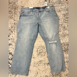 Judy Blue High Rise Straight Leg Destroyed 90s Jeans 24W